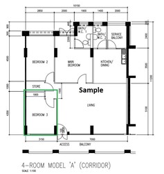 Blk 718 Woodlands Avenue 6 (Woodlands), HDB 4 Rooms #533562001